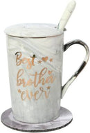 Best Brother Ever Gifts for Raksha Bandhan Ceramic Coffee Mug  (400 ml)-2